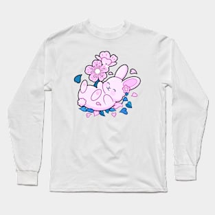 Sakura bunny Long Sleeve T-Shirt